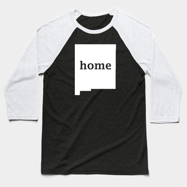 New Mexico Home Baseball T-Shirt by TBM Christopher